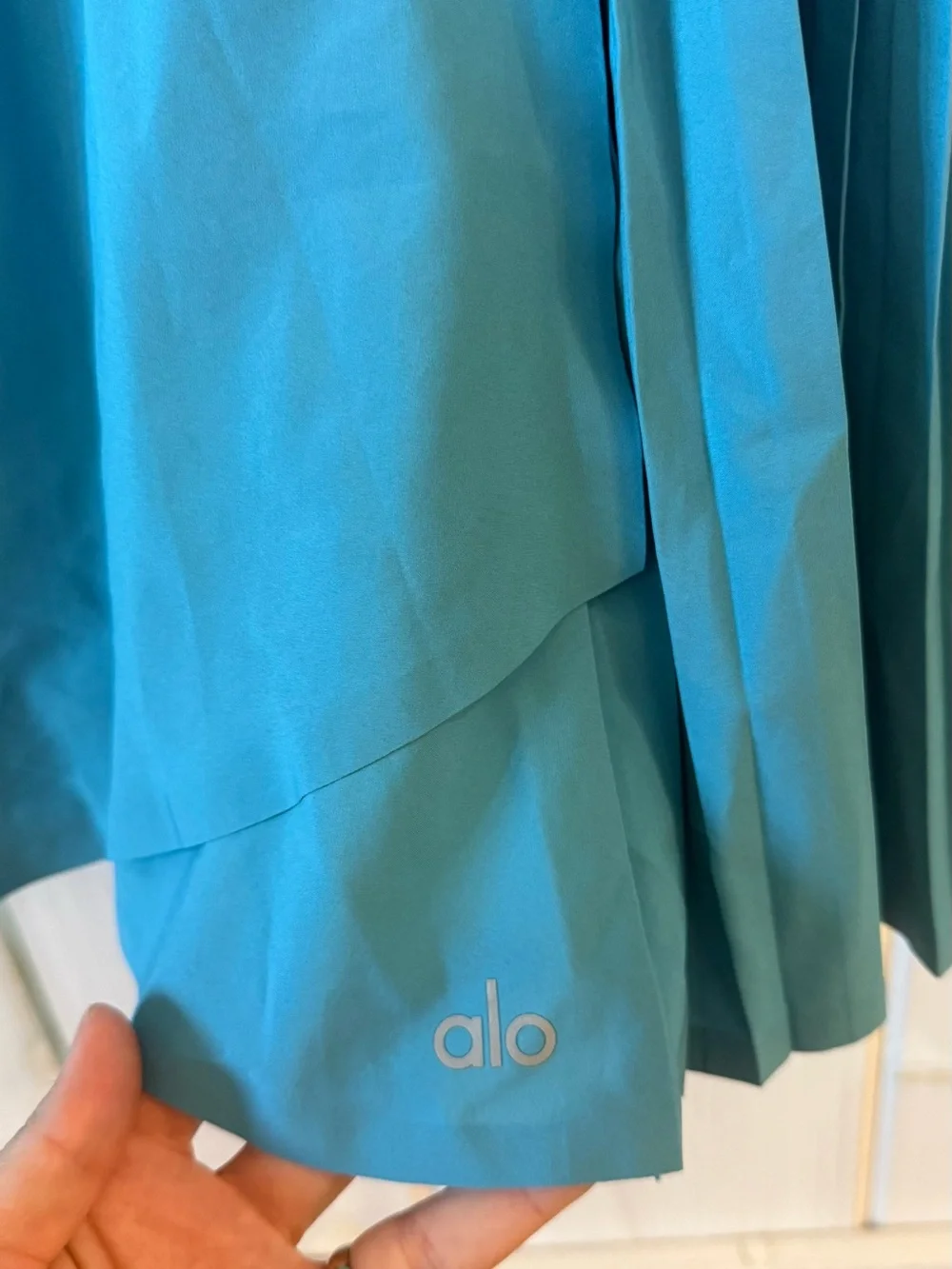 🩵ALO Yoga Teal Pleated Skater Skirt🩵